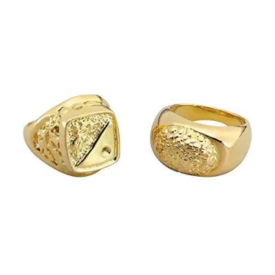 Image of Gold Sovereign Ring Fancy Dress