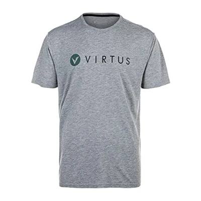 Image of Virtus Men&#039;s Edwardo T Shirt, Opaque, 1038 g mid Grey melt, S