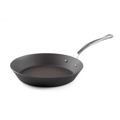 Image of Samuel Groves Seasoned Carbon Steel Range Frying Pan, Balti Dish and BBQ Melting Pot, Indestructible Construction for Cooking Any UK Made (10&quot; Pan)