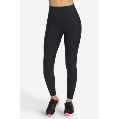 Image of Skechers Women&#039;s GOFLEX Rib FL HW Legging, Black, L