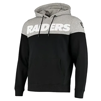 Image of Fanatics Las Vegas Raiders Cut &amp; Sew NFL Hoody black S