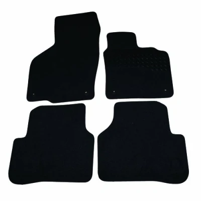 Image of Sakura WW0253 Carpet Floor Mat, Black Trim