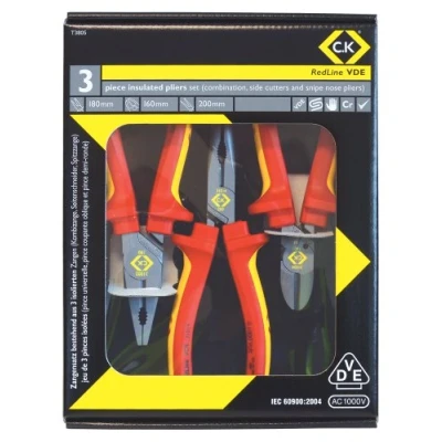 Image of C.K RedLine VDE Pliers Set 3 Piece