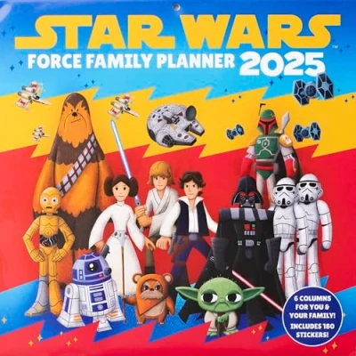 Image of Star Wars (Force) 2025 Family Planner Calendar
