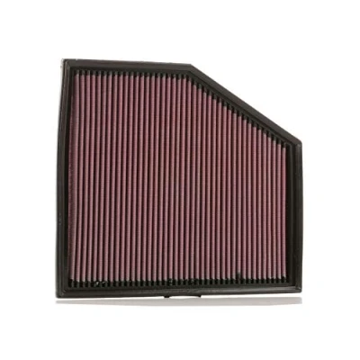 Image of K&amp;N Engine Air Filter: High Performance, Premium, Washable, Panel 2003 2011 (650i, 520i, 540i, 550i, 545i, 645Ci), 33 2294, Erhöhte Leistung
