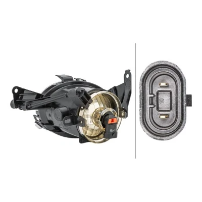 Image of 1710376 Fog Lights HELLA 1N0 354 681 021 Right 12V VAUXHALL: Corsa Mk3