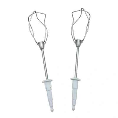 Image of Lichtblau Bosch 653471 Whisk for Hand Mixer I Replacement Suitable MFQ30 MFQ35 MFQ4 MQ95 MQ96 with 4 Wires 2502 Accessories Food Processor