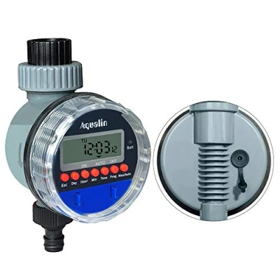 Image of Aqualin Hose Water Tap Timer Garden Irrigation System Controller Watering Computer Waterproof