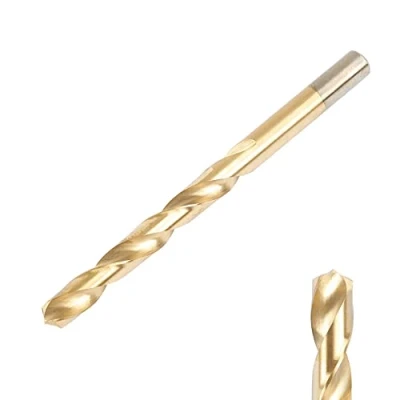 Image of JCB TurboJet 7 Point HSS Drill Bit 10 x 133 mm TiN (Titanium Nitride) hard ceramic coating grade 4341 3 Year Standard Warranty