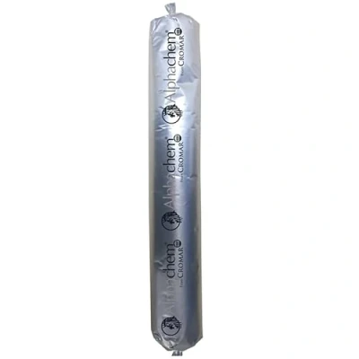 Image of CROMAR AlphaChem Polyurethane 25 Fast Curing High Elasticity Sealant for Building and Construction 600ml Cartridges Grey