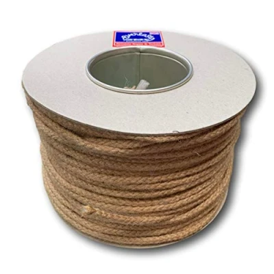 Image of Everlasto Plaited Jute Sash Cord with Strong Polypropylene Core No.3 (5mm) x 100M