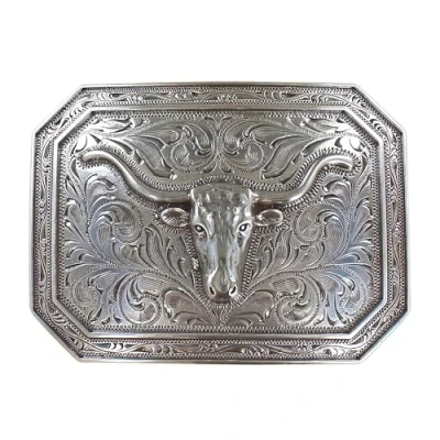 Image of Ariat Men&#039;s Rectangle Longhorn Buckle
