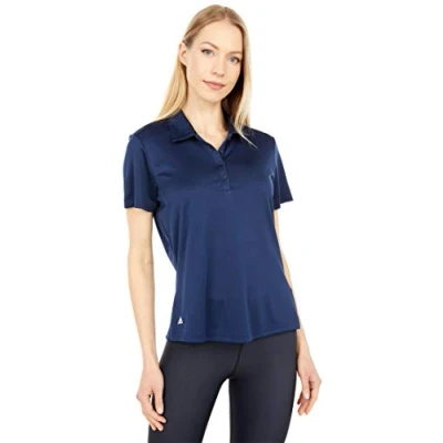 Image of adidas Golf Women&#039;s Performance Primegreen Polo Shirt, Collegiate Navy, Medium