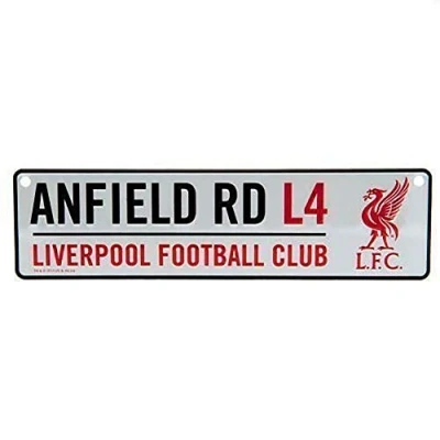 Image of LFC Window Street Sign, white/red, One Size