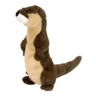 Image of Wild Republic River Otter Standing, Stuffed Animal, Gifts for Kids, Plush Toy, Cuddlekins 8 Inches