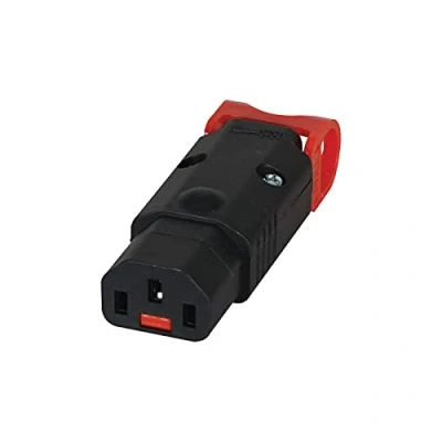 Image of IEC LOCK C13 Rewireable Socket PA130100BK