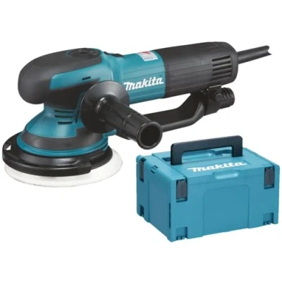 Image of Makita BO6050J/2 240V 150mm Random Orbit Sander Supplied in A Makpac Case