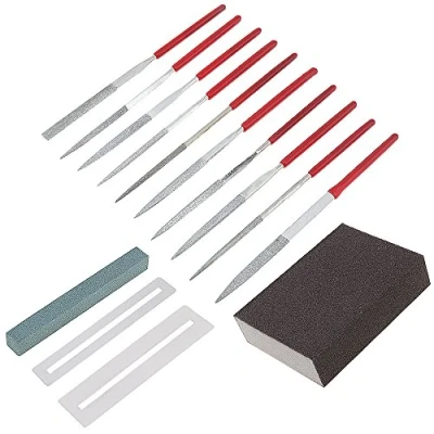 Image of OriGlam 14pcs Guitar Repair Kit File Tools Care Set for Acoustic Ukelele Bass