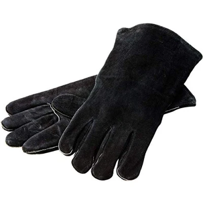 Image of Lodge 40638 Leather Gloves in Red
