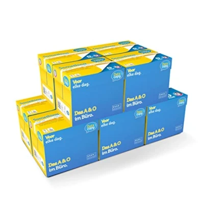 Image of Data Copy Premium White Paper 80gsm A4, Pack of 10 Boxes, 50 Reams 500 Sheets, 25,000 Sheets