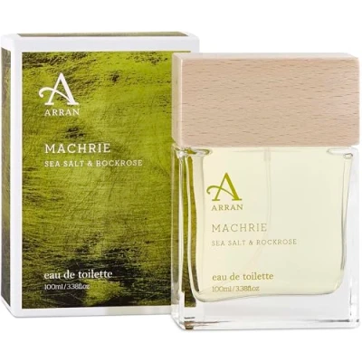 Image of Arran Sense of Scotland Machrie Eau de Toilette Spray for Men (100ml/3.3floz) Crisp, Clean, Open, Bright, Vibrant and Warm with Clary Sage &amp; Rockrose
