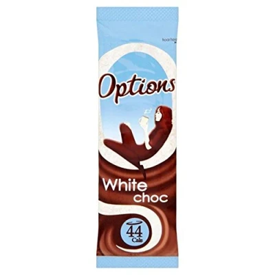 Image of Options White Chocolate Sachet 11g Pack of 6
