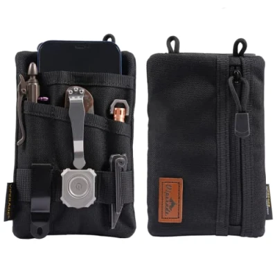 Image of VIPERADE VE1 EDC Tool Pocket Organizer,Small Pouch with 5 Pockets,Small Multitool Organizer Nylon Sheath Pouce for Small Flashlight Multitools Pen Notebook