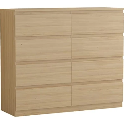 Image of Vida Designs Denver Drawer Chests (Pine, 8 Drawer)