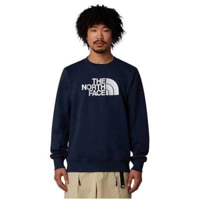Image of THE NORTH FACE Men&#039;s Drew Peak Crew Sweatshirt, Summit Navy, XL