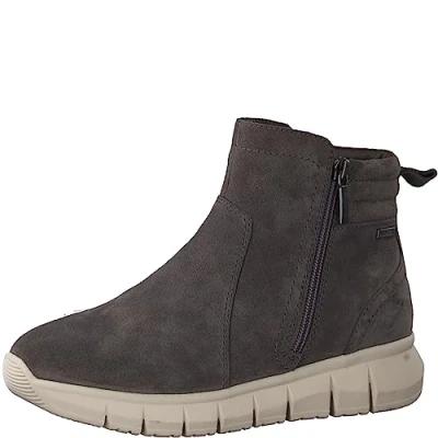 Image of Tamaris Women&#039;s 8 86414 41 Ankle Boot, Antrac Suede, 5 UK