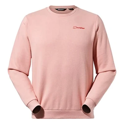 Image of Berghaus Women&#039;s Logo Crew Warm Sweatshirt, Rose Dawn, 18