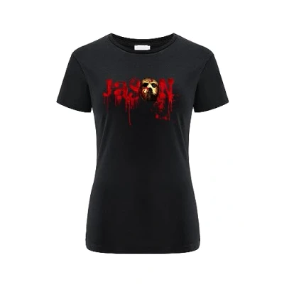 Image of ERT GROUP Women&#039;s T Shirt, Friday The 13th 001 Black, S
