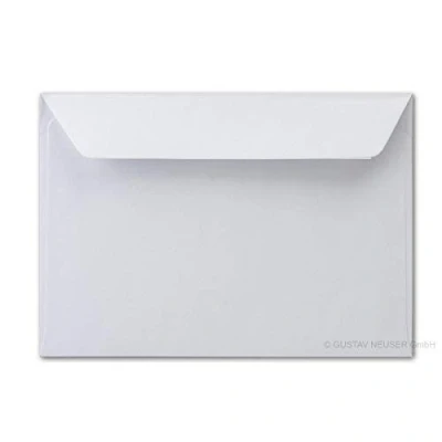 Image of Envelopes B6 12 x 18 cm with Adhesive Strip 90 g/m² White///Volume Discount. 100 Umschläge White