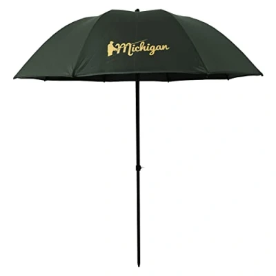 Image of Michigan Fishing Umbrella with Top Tilt Brolly Shelter 90 Inch