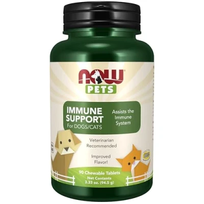 Image of Pet Immune Support Supplement 90 Chewable Tablets