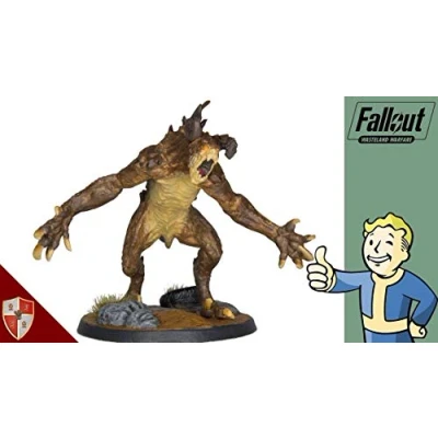 Image of Modiphius Entertainment Fallout Wasteland Warfare Creatures Deathclaw Miniatures, Multicolor, MUH051773