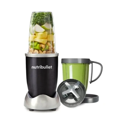 Image of nutribullet Blender 600 Series Powerful 20,000 RPM Extractor Blends Frozen Fruit, Nuts &amp; Ice 600W Motor, Cyclonic Technology High Torque Power Base Great For Smoothies Post Workout Shakes