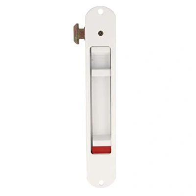 Image of amig Mortise Lock for Windows and Sliding Doors in Aluminum Mod.3800, Recessed Hook Lock, Finish White