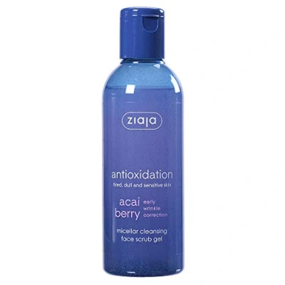 Image of Ziaja Acai Berry Micellar Face Cleansing Scrub Gel 200Ml