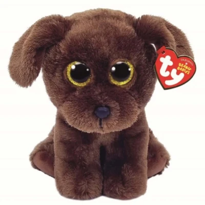 Image of TY Beanie Baby Labrador Dog Nuzzle 15 CM