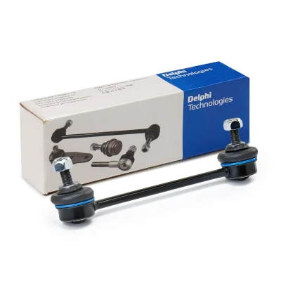 Image of 555301H000, 555301H100, 555302G500, 555302H000, 555302H200 Anti roll bar link DELPHI TC1981 170mm M10x1.25 KIA: cee‘d I Hatchback