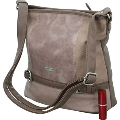 Image of TOM TAILOR Women&#039;s Juna Shoulder Bag, Rose, 10x28x30 cm (B x H T)