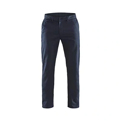 Image of Blaklader 146518308600C44 Stretch Chino Trousers, Dark Navy, C44