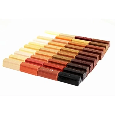Image of Konig Wax Filler Sticks 40 x 4cm Wood Colours (#130) SOFTWAX