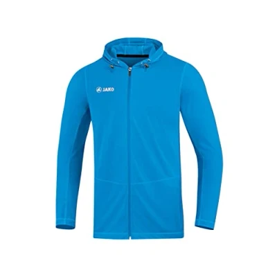 Image of JAKO Men&#039;s Run 2.0 Hooded Jacket, Blue, XXL