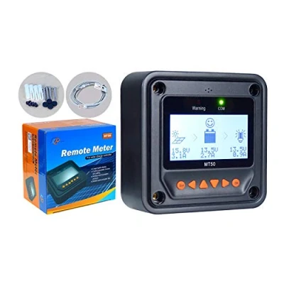 Image of EPEVER Remote Meter MT50 for MPPT Solar Charge Controller 10A/20A/30A/40A with LCD Display Suitable Tracer AN/BN Series and LS B(P), VS BN, BN , Monitoring Setting Parameters(MT50)