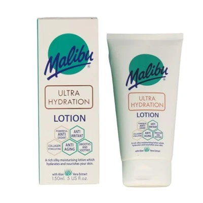 Image of Malibu Sun Ultra Hydration Lotion, Anti aging, Collagen Stimulating, 150ml