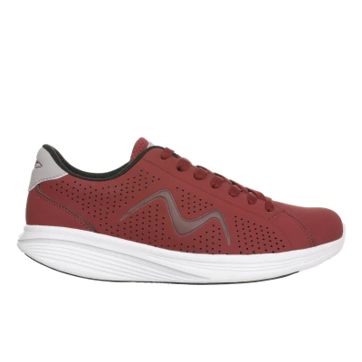 Image of MBT M800 Sneakers woman color:Burgundy size:37