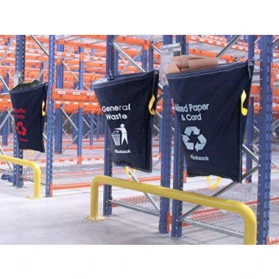 Image of The Products Store RSB1/MP &#039;Mixed Paper &amp; Card&#039; Warehouse Recycling Sack, Durable Waterproof Polyester (920mm x 1000mm)
