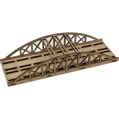 Image of N Gauge Bridges 200mm (N Single Track Arched Girder Bridge)